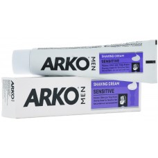 ARKO крем для бритья Sensitive 65гр белый